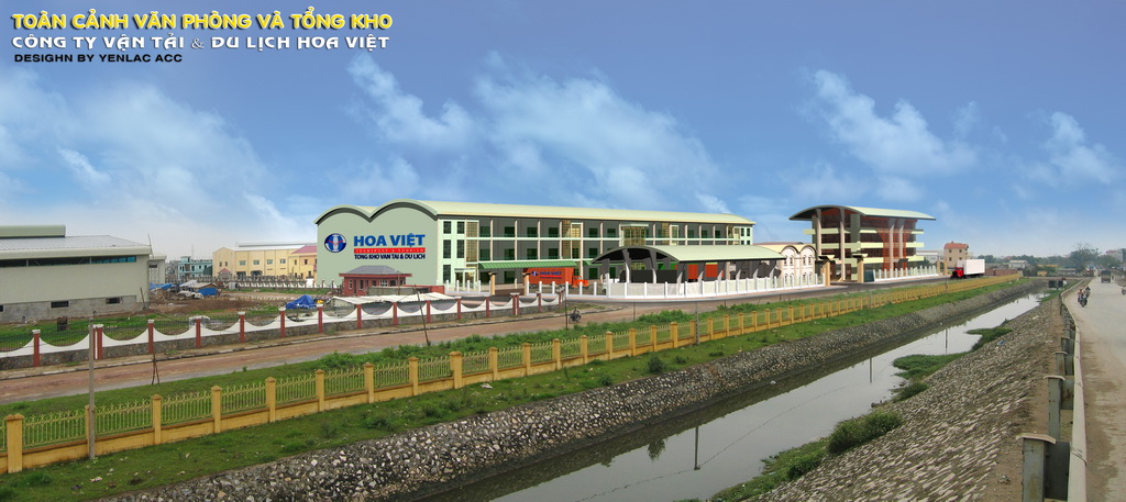 Công ty Vận tải và Du lịch Hoa Việt_Dự án thiết kế Kho Trung chuyển hàng hóa