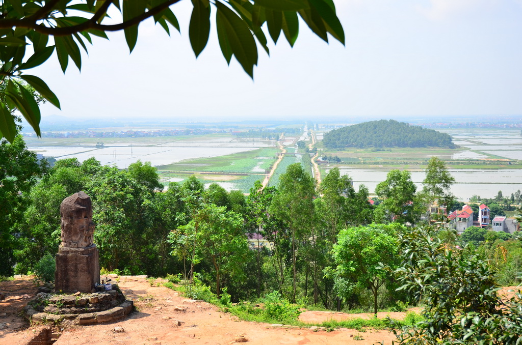 khu du lịch núi Dạm – thành phố Bắc Ninh_Quy hoạch phân